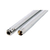 Fork tubes 35mm, 25-1/4". Show chrome - +2" oversize: 75-83 XL; 76-83 FX, FXE models.   Standard length: 77-83 XLS, FXS/B, FXR (Showa)