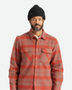 BOWERY HEAVY WEIGHT L/S FLANNEL - BURNT HENNA