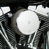 AIR FILTER KIT BIG SUCKER STAGE 1 SMOOTH WITH SYNTHETIC AIR FILTER CHROME