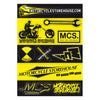 Motorcycle Storehouse, Stick Sheet A -