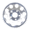 REAR SPROCKET, CHROME. 48T-82-85 FXR; 73-99 style offset chop (NU)