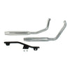 Paughco, Tapered exhaust (38"). Chrome - 86-03 XL (excl. models with forward control) (NU)