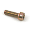 Fork damper tube mount bolt, allen head - L77-84(NU)FL, FX; 84-23 various Softail (incl. upside down forks); 93-05(NU)Dyna; 12-16(NU)Dyna FLD Switchback; 85-22(NU)XL (excl. 97-99 1200S; 16-22(NU)1200X/XS); 80-13(NU)FLT/Touring; 06-17(NU)V-Rod