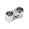 8mm spark plug wire separator. Grooved, chrome - Universal