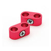 8mm spark plug wire separator. Smooth, red - Universal