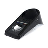 Die-cast aluminum dash cover, 91-95 style. Gloss black - 91-95 Softail with self-cancelling turn signals (NU)
