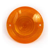 Replacement turn signal lens. Flat lens. Amber - 86-23 H-D (with flat lens turn signals)