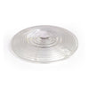 Replacement turn signal lens. Flat lens. Clear - 86-23 H-D (with flat lens turn signals)