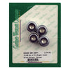 GW, rocker shaft end plug set. Allen style. Chrome - 71-84 Shovelhead; 71-85 XL (NU)