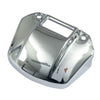 Headlamp bracket cover. With cut-out. Chrome - 71-92 FX, FXR; 60-92 XL (NU)
