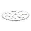 REAR SPROCKET, CHROME. 51T - 73-85 4-SP B.T.; 79-81 XL(NU)
