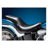 LePera, Silhouette 2-up seat - 06-17 Softail with 200mm rear tire, fender mounted (excl. Deuce) (NU)