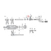 Return spring, shifter ratchet lever centering - 01-23 Softail; 01-23 Touring; 01-17(NU)Dyna; 04-22(NU)XL; 08-12(NU)XR1200