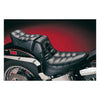 LePera, Regal 2-up seat. Pleated - 84-99 Softail with up to 150mm rear tire (NU)