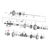 ANDREWS 4TH GEAR, COUNTERSHAFT - 80-06 5-SP B.T.(NU)