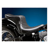 LePera, Cherokee 2-up seat. Pleated - 06-17 Softail with 200mm rear tire (NU)