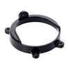 Alternator cover. Gloss black - 70-06 B.T. (excl. 2006 Dyna) in open belt drive applications (without motor plate)