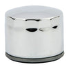 MCS, spin-on oil filter. Chrome - 80-E84 XL; L82-84 FL, FX; 85-86 FXWG, FXSB, FXEF (excl.  FXST) (NU)