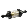 CLEAR-VIEW FUEL FILTER, 5/16 ID - Univ.