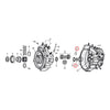 Retaining ring, pinion shaft bearing - 58-86 B.T. (NU)