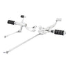 Evo XL forward control kit. ISO pegs. Chrome - 04-13 XL with rubber mounted engine (NU)