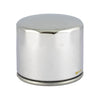 Champion, spin-on oil filter. Chrome - 80-E84 XL; L82-84 FL, FX; 85-86 FXWG, FXSB, FXEF (excl.  FXST) (NU)