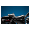 LePera, Stubs spoiler solo seat. Black, pleated - 04-21 XL (excl. 07-09 XL)