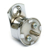 Mechanical brake light switch, rear. Chrome - 67-74 XL (NU)