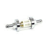 CLEAR-VIEW FUEL FILTER, 3/8" ID -