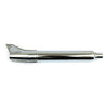 58-66 OEM style Rocket Fishtail muffler 28" long chrome - 58-66 FL models (NU); Custom applications