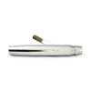 Tapered universal muffler16" long chrome - 1 3/4" diameter headers.