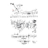 Shifter shoulder bolt and nut - 47-65 B.T.; 47-73 45" Flathead. Hand shift models (NU)