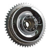 37-57 B.T. rear brake drum & sprocket. Chrome - 37-57 B.T. (NU)