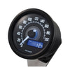 Daytona, Velona 60mm electronic speedometer 200km/h, black -