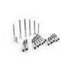XL SIDE COVER MOUNT KIT, CHROME ALLEN - 71-76 XL (NU)