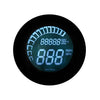 Daytona, Velona digital 60mm speedo/tacho (ECE), black -