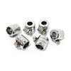 SMOOTH HOSE CLAMPS, 1/4 INCH GROOVED -