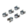 Aba hose clamps, 12mm for 1/4" hose. Zinc plated -