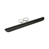 Universal smooth heat shield 18" long black - 2-1/4" exhaust pipes