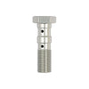 TRW double Banjo Bolt silver anodized M10x1.00 - Universal