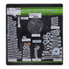 MOTOR SCREW SETS, CHROME ALLEN - 91-94 FXR; 94-98 FLT (NU)