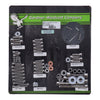 GW MOTOR SCREW SET, POLISHED SS ALLEN - 84-85 SOFTAIL (NU)