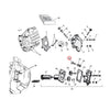 CHAIN OILER ADJ. SCREW (SLOTTED) - 33-64, 68-E83 B.T.; 70-76 XL; 32-73 45" SV (NU)