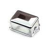 Voltage regulator cover. Delco style. Chrome - 67-77 XL; 65-69 FL (NU)