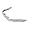 Lower front fender trim, thin. Chrome - 49-56 FL; 50-56 WL, G; Most 49-up FL style front fenders