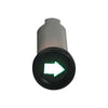3/8 indicator light. Green, with 'turn signal arrow' symbol - 91-03 Various H-D models (NU)