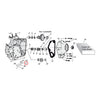Import, oil pump driven gear. 24T - 73-99 B.T. (excl. Twin Cam) (NU)