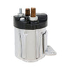 ACCEL, 4-speed solenoid. Chrome - 65-86 4-sp B.T.; 84-88 Softail; 67-80 XL (NU)