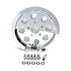 PULLEY COVER, HOLES. (61T) - 82-99 B.T., TC. With 61T OEM style wheel pulley (NU)