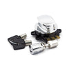 96-up ignition switch, side hinge type. Chrome - 96-10 Softail; 93-05 FXDWG (NU)